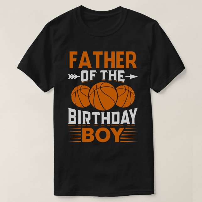 Camiseta PADRE Del Básquetbol Natal (Diseño del anverso)