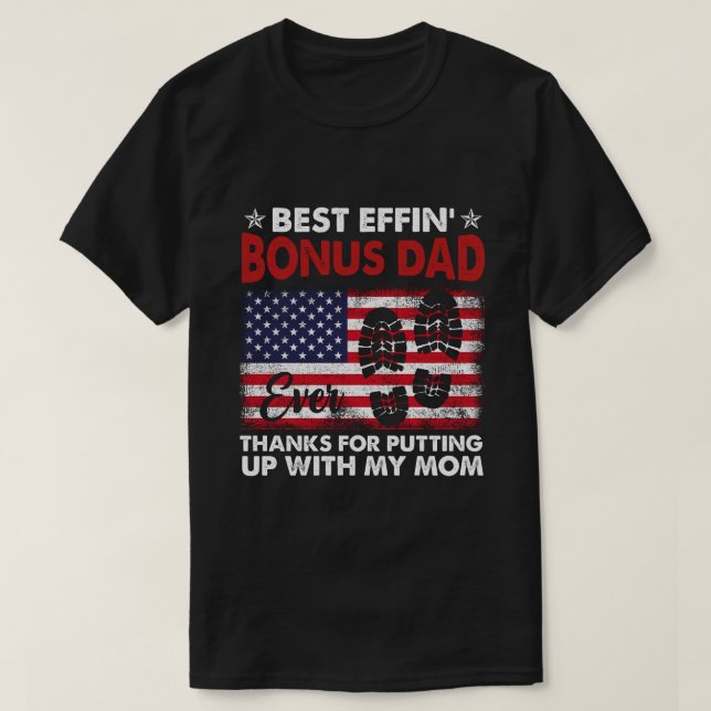 Camiseta Padre del bono de féretro Best  (Diseño del anverso)