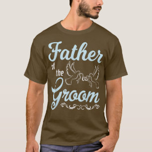 Camiseta Padre Del Cebollo Feliz Día Del Boda De Casarse Co