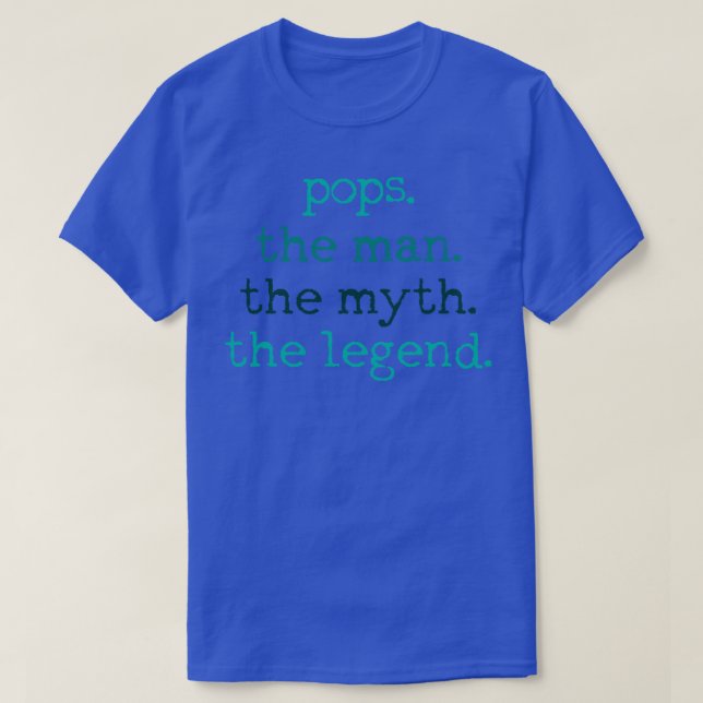 Camiseta Padre del Día del Abuelo (Diseño del anverso)