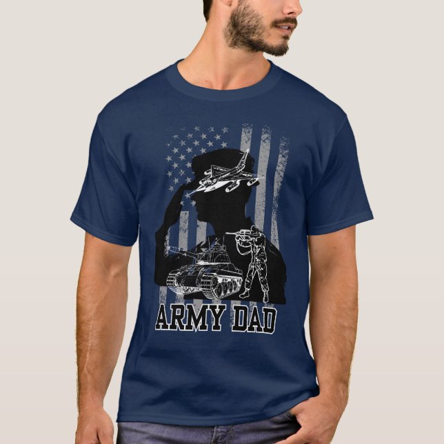 Camiseta Padre del ejército (Anverso)