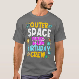 Camiseta Padre del espacio exteriorEnDerecho Fiesta del esp