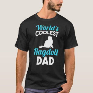 Camiseta Padre del gato Mens Ragdoll Dad