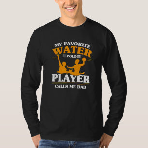 Camiseta Padre Del Jugador De Waterpolo Hombre Padre Water