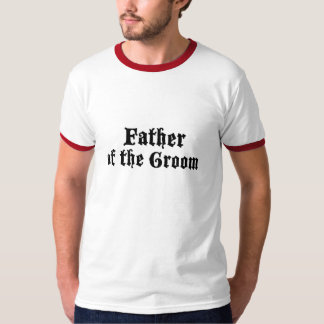 Camiseta padre del novio