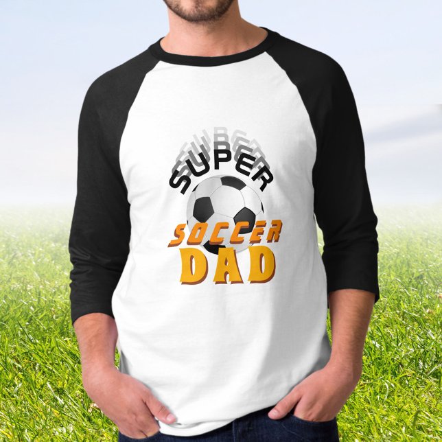 Camiseta Padre Deportivo de la pelota de fútbol Super Socce (Subido por el creador)