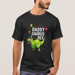 Camiseta Padre Día Daddysaurus Rex Dinosaur Familia Papi M