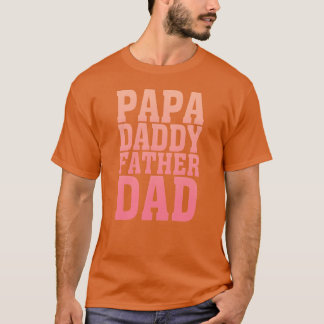 Camiseta padre día papá papá padre retro