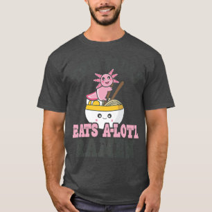 Camiseta Padre divertido hombre amante del Ramen lindo Axol