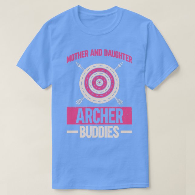 Camiseta Padre E Hija Arqueros Buques Arco Arco Arco (Diseño del anverso)