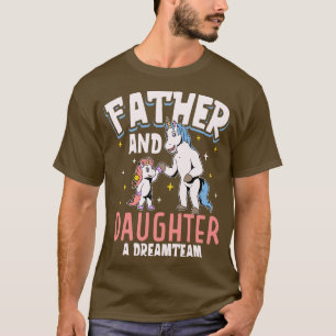 Camiseta Padre e hija del equipo de ensueño