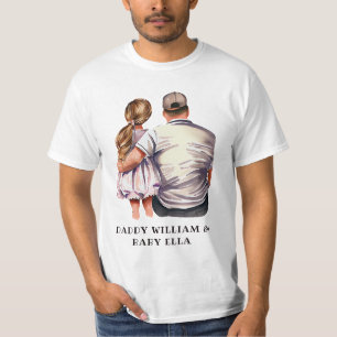 Camiseta Padre e hija personalizados (2)
