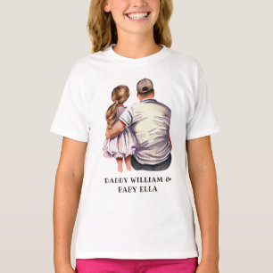 Camiseta Padre e hija personalizados (2)