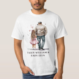 Camiseta Padre e hija personalizados (2)