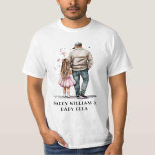 Camiseta Padre e hija personalizados (2)