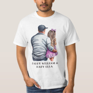Camiseta Padre e hija personalizados (3)