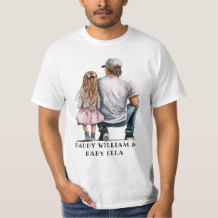 Camiseta Padre e hija personalizados (4)
