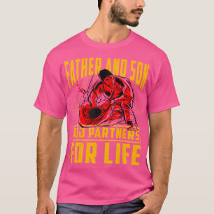 Camiseta Padre E Hijo Bjj Asociados Para La Vida Jiu Brasil