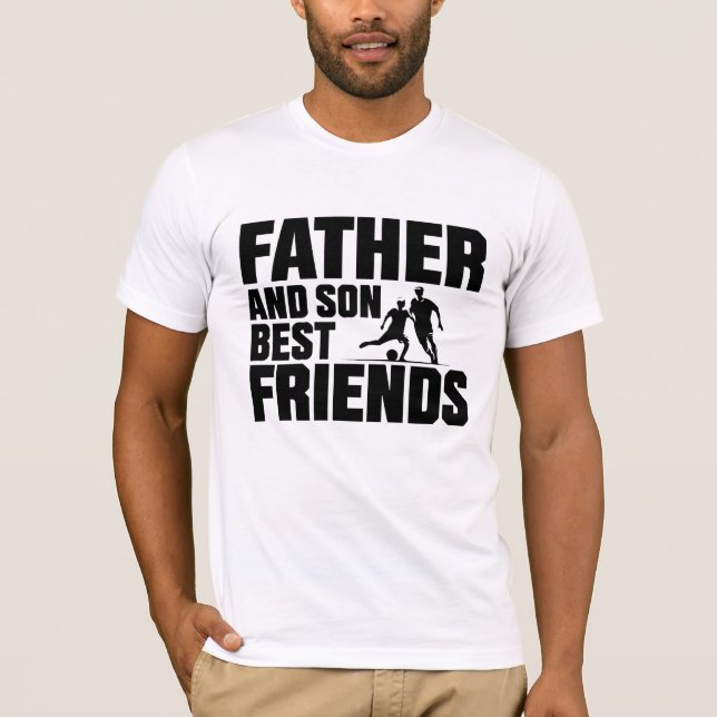 Camiseta "Padre e hijo: Los mejores amigos por siempre cami (Anverso)