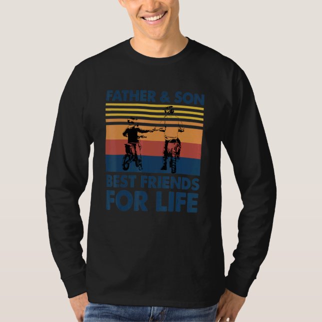 Camiseta Padre E Hijo Mejor Amigo De La Vida (Anverso)