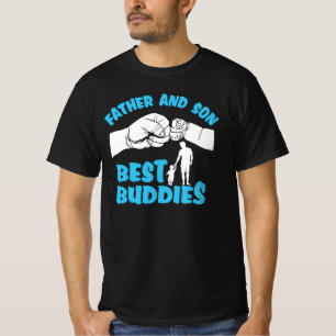 Camiseta Padre e hijo mejores amigos