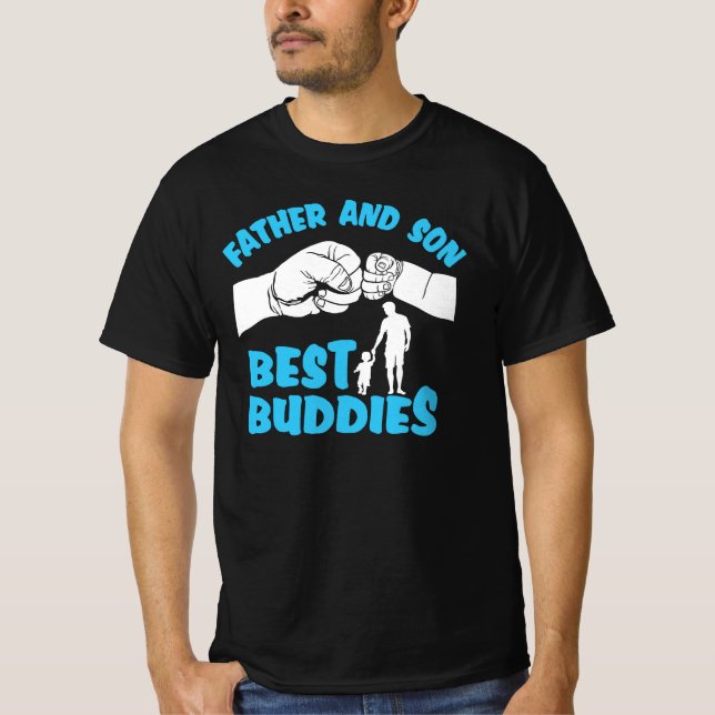 Camiseta Padre e hijo mejores amigos (Anverso)