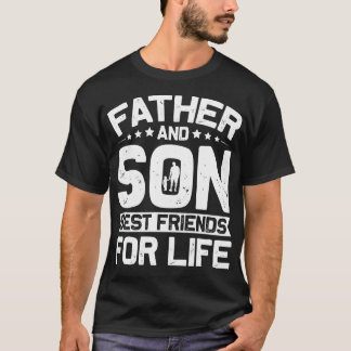 Camiseta Padre E Hijo Mejores Amigos De La Vida