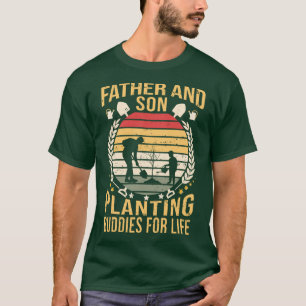 Camiseta Padre e hijo plantando