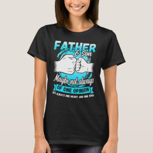 Camiseta Padre e Hijo Tal Vez No Siempre Estén De Acuerdo P