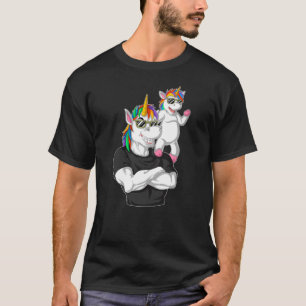 Camiseta padre e hijo unicornio