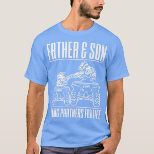 Camiseta Padre e hijo viajando con compañeros de vida Padre