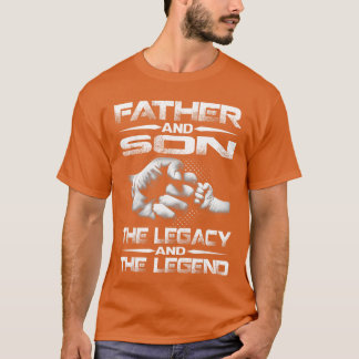 Camiseta Padre e Hijola Leyenda yla Legado vintage