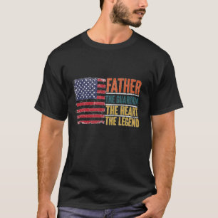 Camiseta Padre El Guardián El Corazón La Leyenda