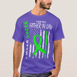 Camiseta Padre En Derecho Enfermedad Renal Awaren Parálisis