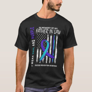Camiseta Padre En La Ley Suicida Prevención De Concienciaci