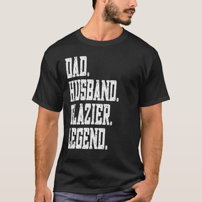 Camiseta Padre Esposo Cristalero Leyenda (Anverso)