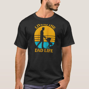 Camiseta Padre expectante VIVIENDO LA VIDA DE PAPÁ Divertid
