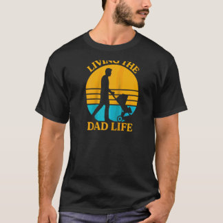Camiseta Padre expectante VIVIENDO LA VIDA DE PAPÁ Divertid