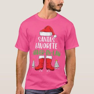 Camiseta Padre favorito de Santa María en la familia de la 