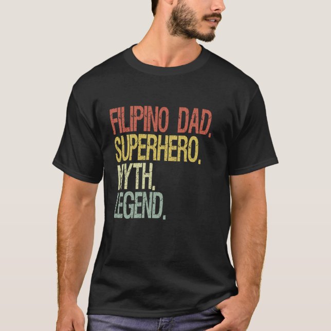 Camiseta Padre filipino (Anverso)