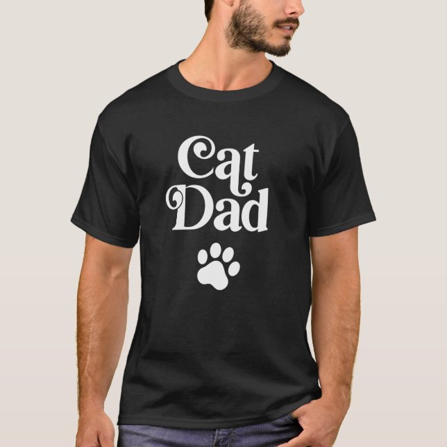 Camiseta Padre Gato (Anverso)
