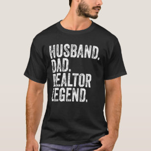Camiseta Padre gracioso de la leyenda del marido papá del p