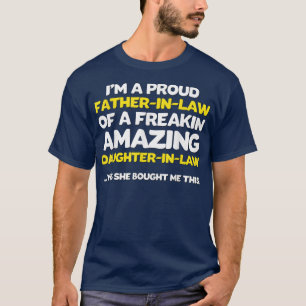 Camiseta Padre gracioso en derecho Día del padre regalo a l
