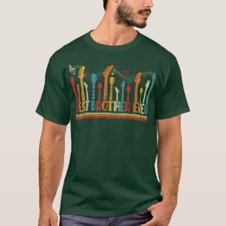 Camiseta Padre Guitariano Mejor Hermano Padres Guitarra