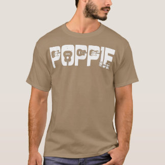 Camiseta Padre Guitariano Retro Poppie Guitar Padres Day M