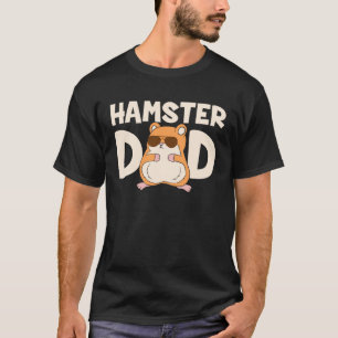 Camiseta Padre Hámster Hámster Padre Hombres