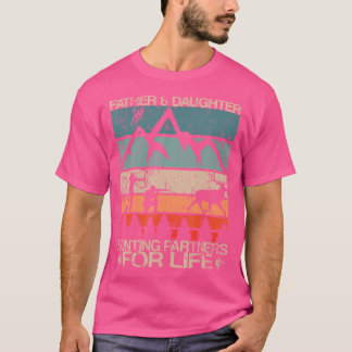 Camiseta Padre Hija Cazando Socios Para La Caza De Papá
