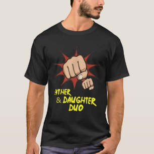 Camiseta Padre Hija Duo Papi Tee Shirt Día H del Padre