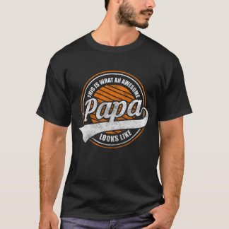 Camiseta Padre Hija Padres Fuerte Retro