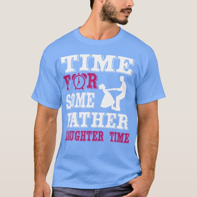 Camiseta Padre hija tiempo cosecha de tee (Anverso)